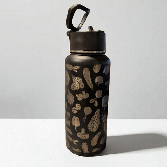 Veggie Patch 32oz Stainless Steel Tumbler