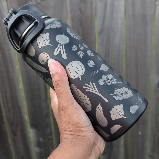 Veggie Patch 32oz Stainless Steel Tumbler