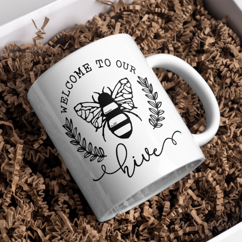 Welcome To Our Hive Ceramic Mug