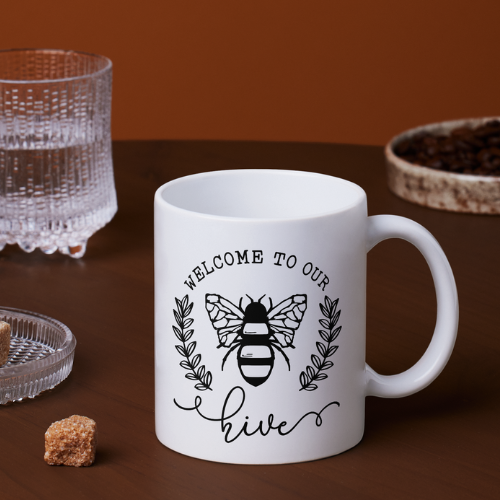 Welcome To Our Hive Ceramic Mug