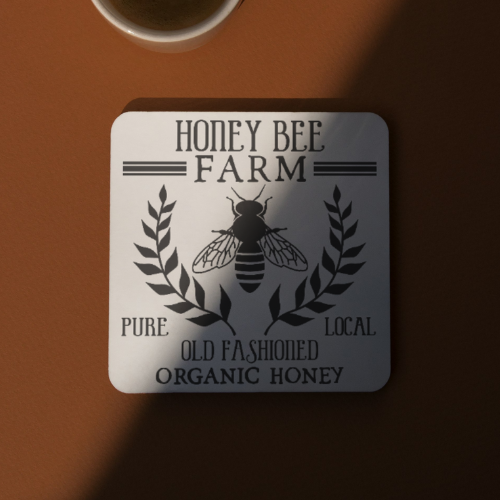 Honey Bee Farm Coasters