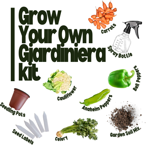 Grow your own Giardiniera Kit
