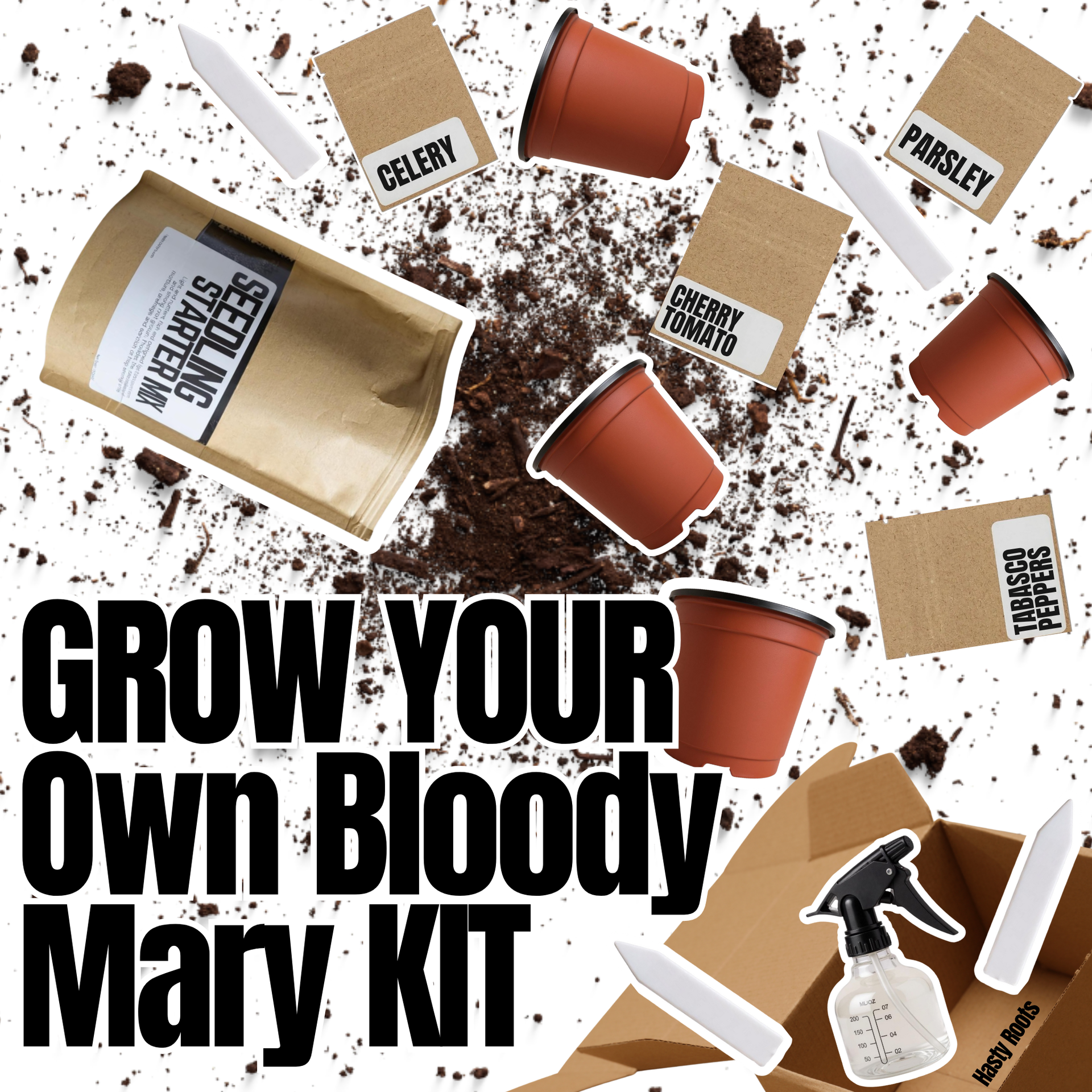 Grow your own Bloody Mary Kit – Hasty Roots