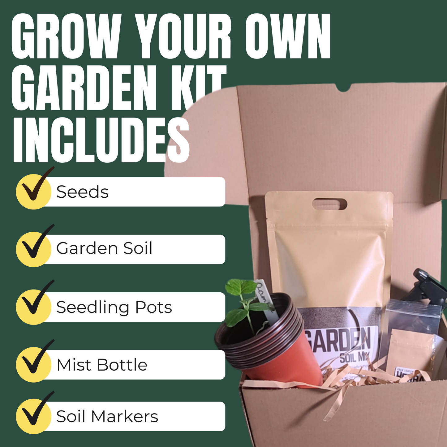 Grow Your Own Spicy Pickle Kit